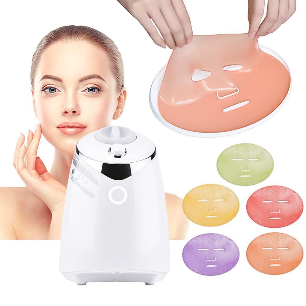 Face Mask Maker Machine Automatic Face Mask Machine,DIY Fruit Vegetable Facial Mask Maker,Home Making Beauty Facial SPA,Gifts for Women Girls