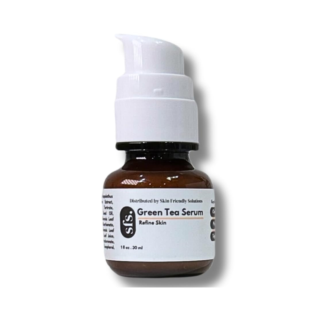 Clarifying Green Tea Hyaluronic Acid Serum for red light therapy with Niacinamide – Skin Repairing and Clarifying Face Serum