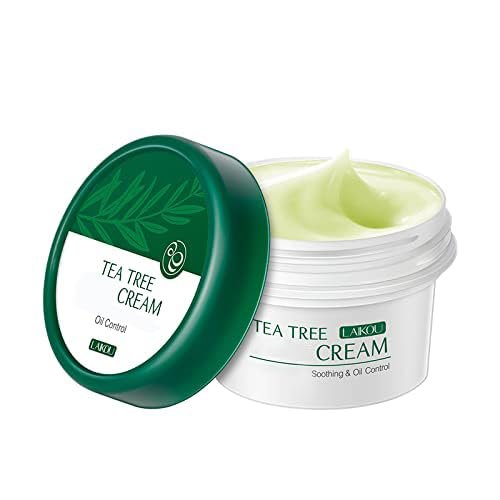 AKARY Tea Tree Oil Face Cream for Oily Skin, Extra Soothing & Nourishing Non-Greasy Facial Moisturizer, Gently Repair For Dry Skin, Balancing Oily Skin Moisturizer – Non-Greasy Moisturizer