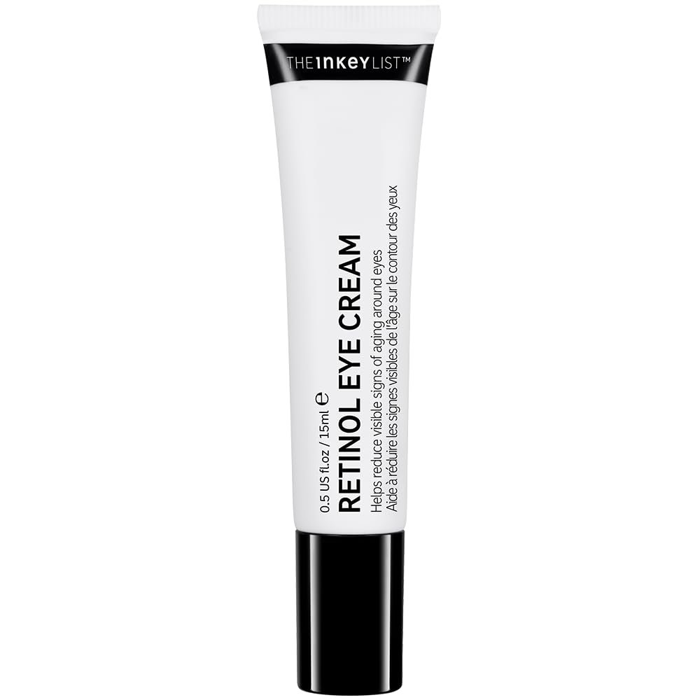 The INKEY List Retinol Eye Cream 0.5 Fl Oz, Reduce Wrinkles and Fine Lines, Night Cream, Vegan Friendly, Suitable For All Skin Types