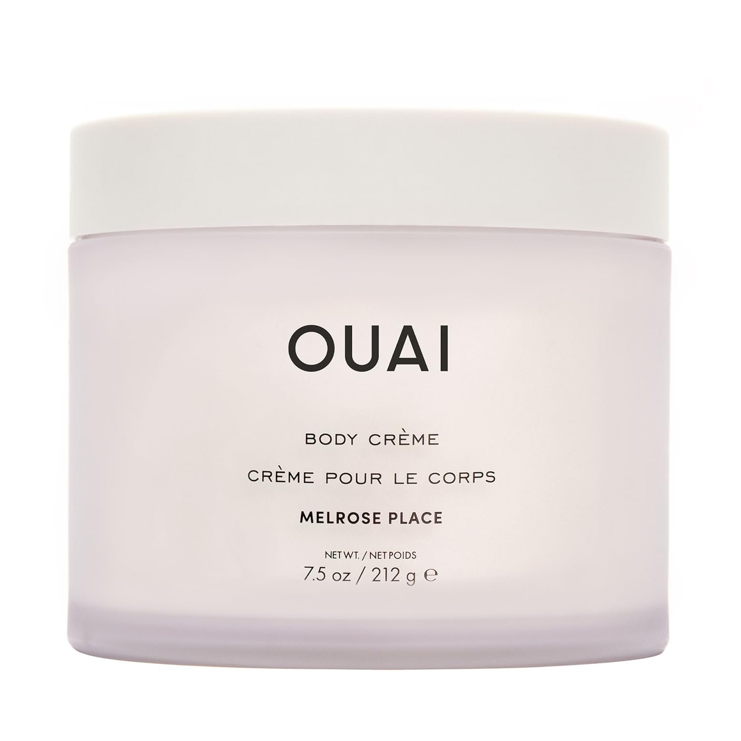 OUAI Body Cream, Melrose Place – Hydrating Whipped Body Cream with Cupuaçu Butter, Coconut Oil and Squalane – Softens Skin and Delivers Healthy-Looking Glow – Sulfate Free Skin Care (7.5 Oz)
