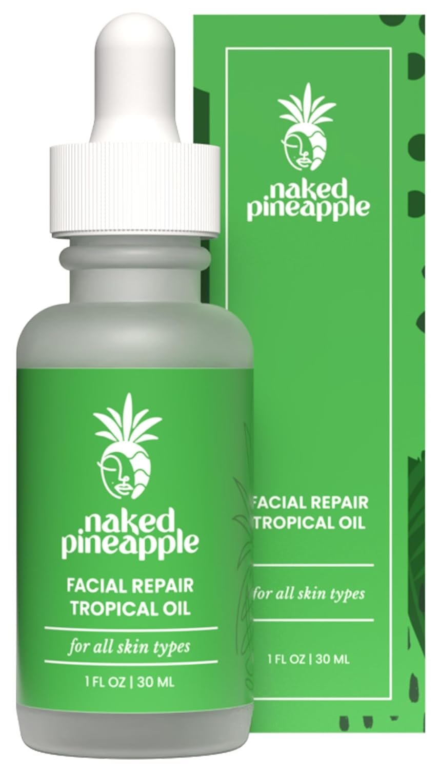 Tropical Oil – Hydrating Facial with Fruit Extract – Moisturizer, Barrier Protection & Elasticity for Face, Neck, Hair & Body – 1oz
