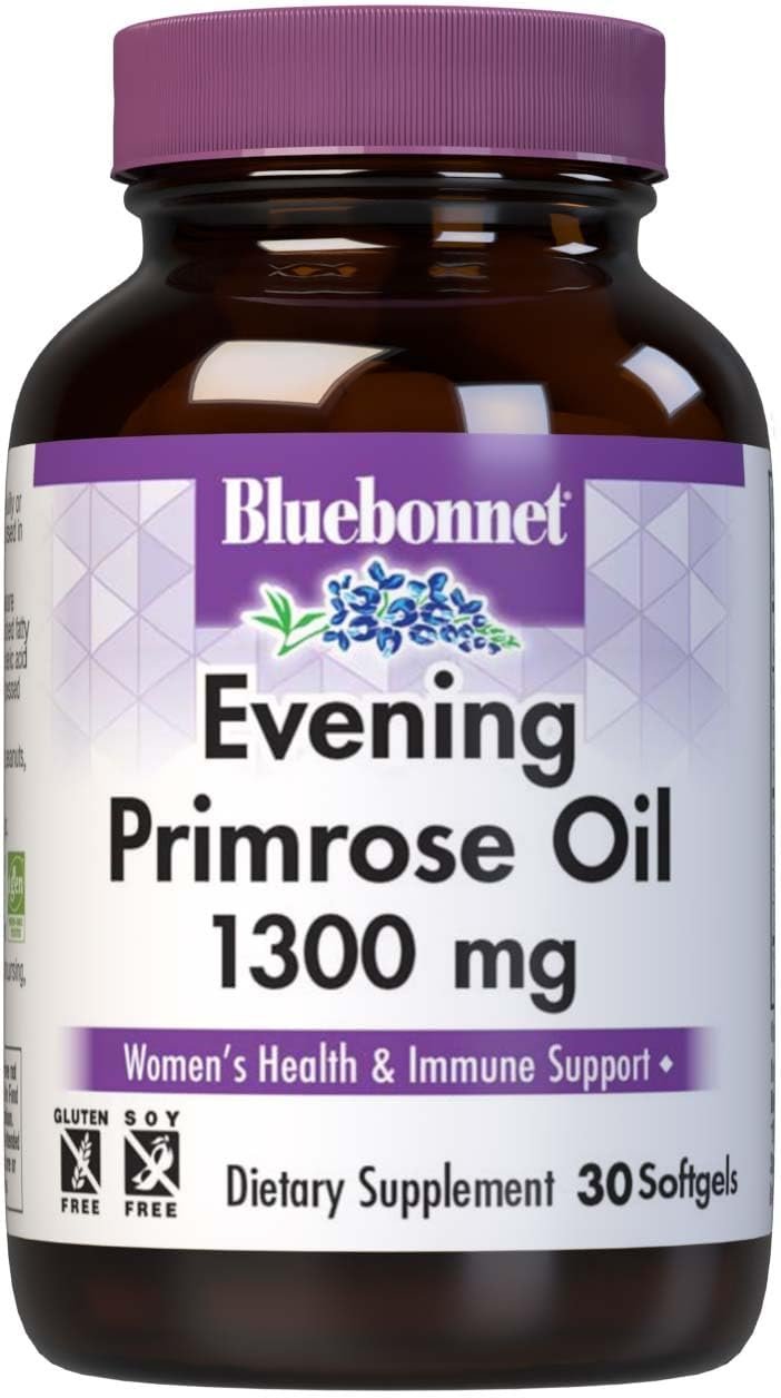 Bluebonnet Evening Primrose Oil Softgels, 1300 mg, 90 Count