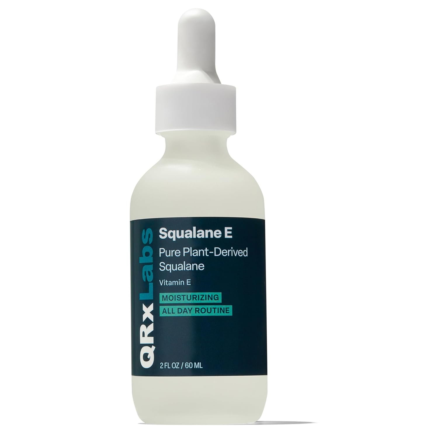 QRxLabs Squalane Oil for Face – Hydrating Face Oil for Women with Vitamin E – Dermaplaning & Gua Sha Massage – Moisturizer for Oily Skin – Unscented, 2 Fl Oz