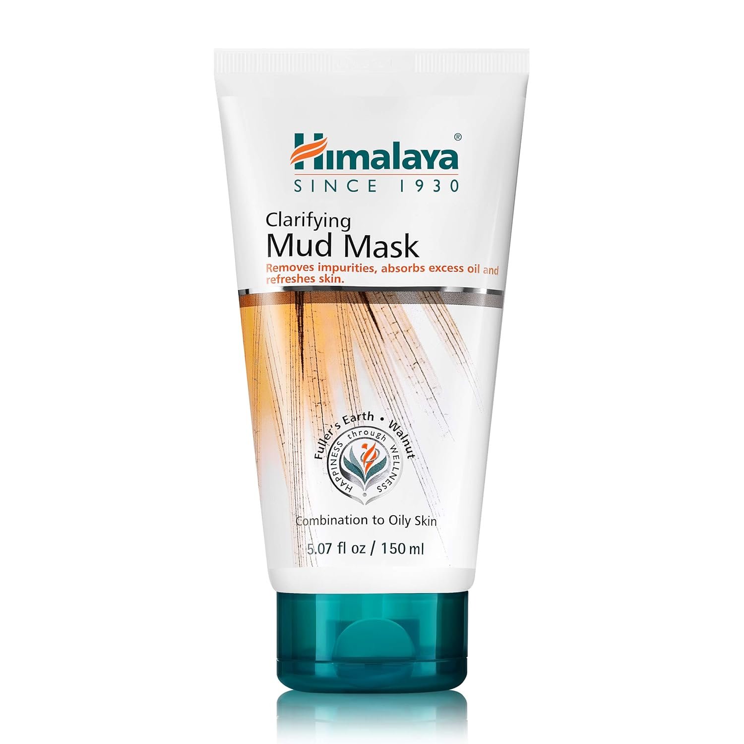 Himalaya Clarifying Mud Mask for Purifying & Deep Cleaning, to Hydrate & Rejuvenate Tired Skin, 5.07 oz